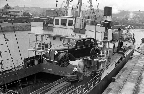 Cars for export to Portugal, 19 July 1947