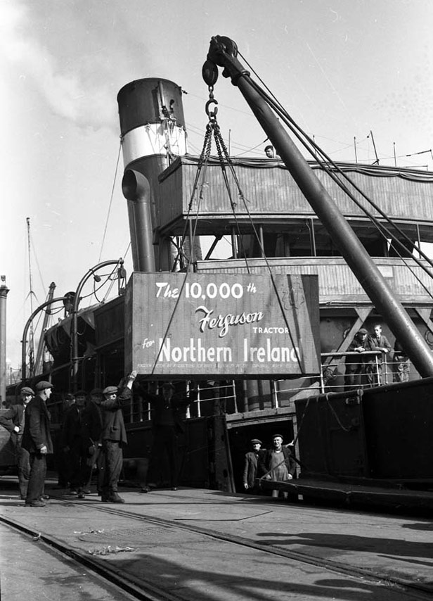 10,000th Ferguson tractor for Northern Ireland, 1 March 1952