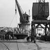 Canons Marsh steam crane, 30 March 1950