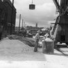 Shovelling saltcake for export, 25 June 1947