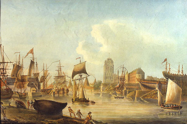 Shipyards on East Wapping