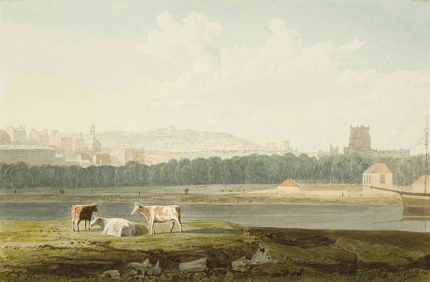 View from Wapping, 1825
