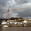 Construction of Lloyds Bank's headquarters, 1989