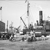 General cargo handling at Wapping Wharf, August 1948