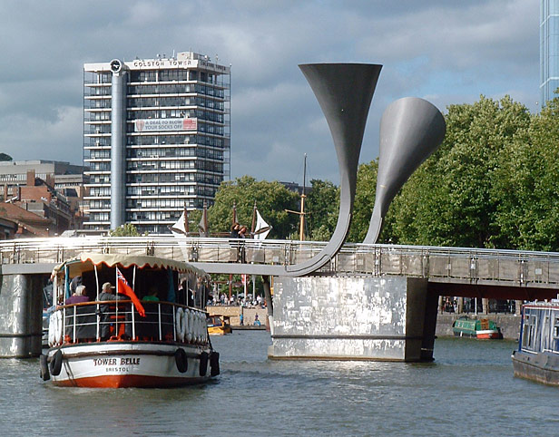 Pero's footbridge over St Augustine's Reach