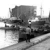 Steam crane at Princes Wharf