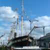 Brunel's ss Great Britain in dry dock