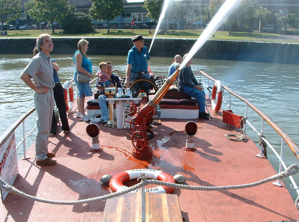 Museum\'s fire boat Pyronaut