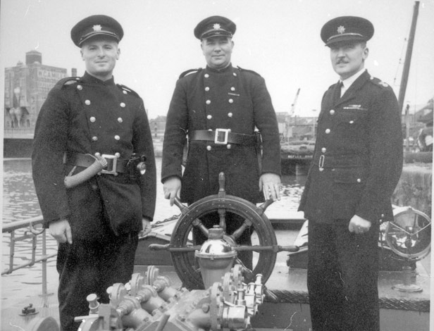 Crew of Pyronaut, c. 1955
